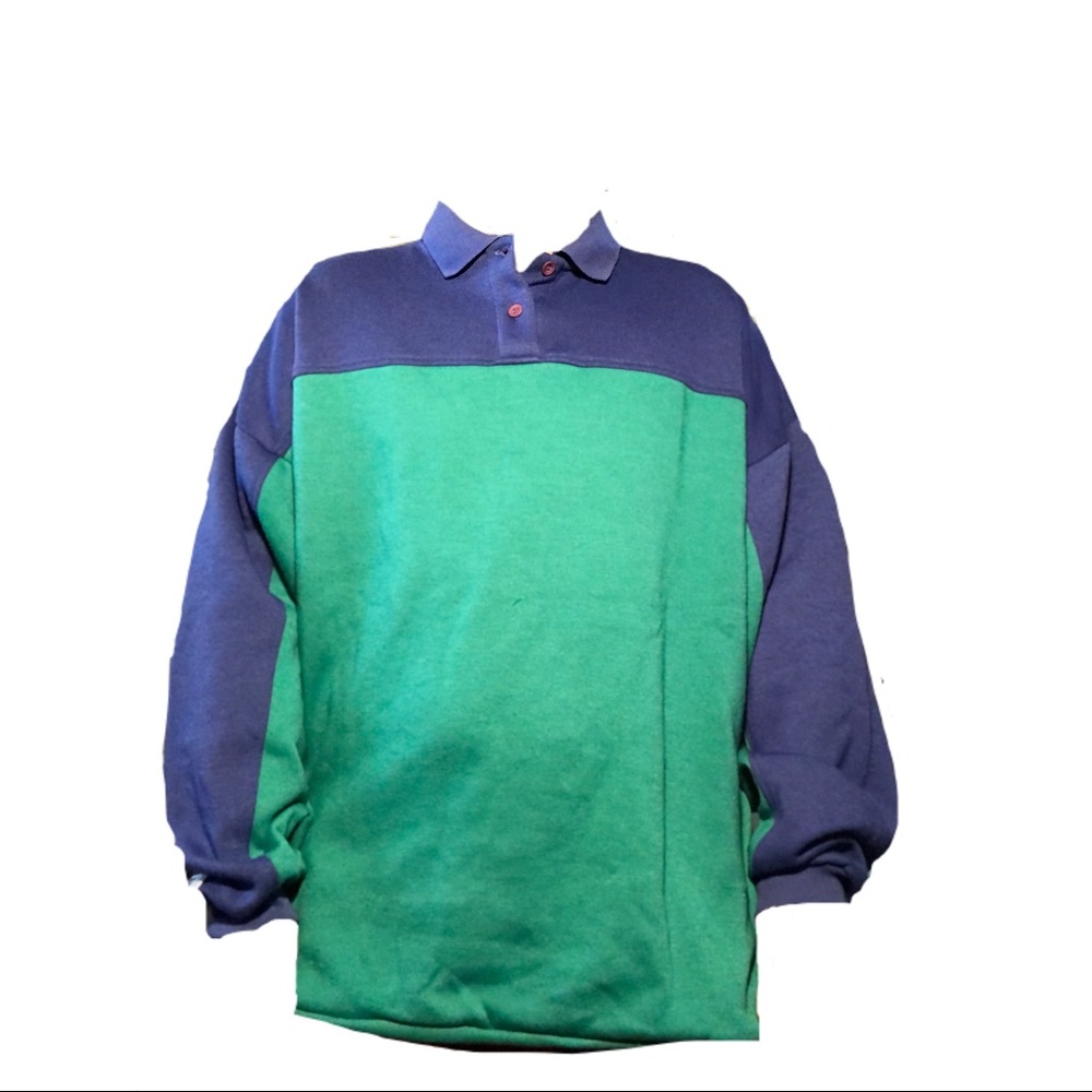 Vintage Nike Y2K Teal and Purple Color Block - Picture 7 of 7